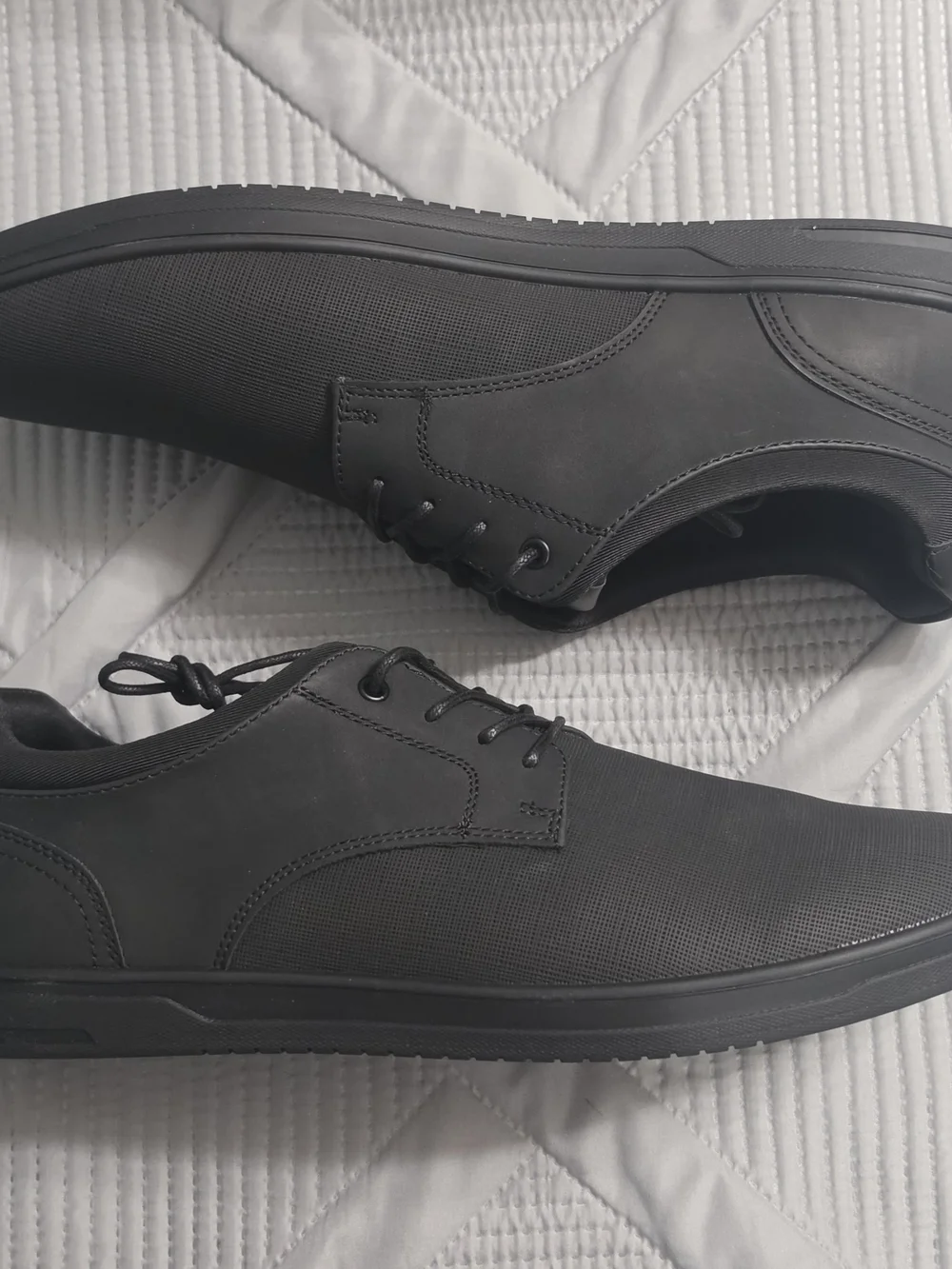 Call It Spring Wistman Casual 100% Vegan Black Oxford Shoes Men's Size 13 NEW